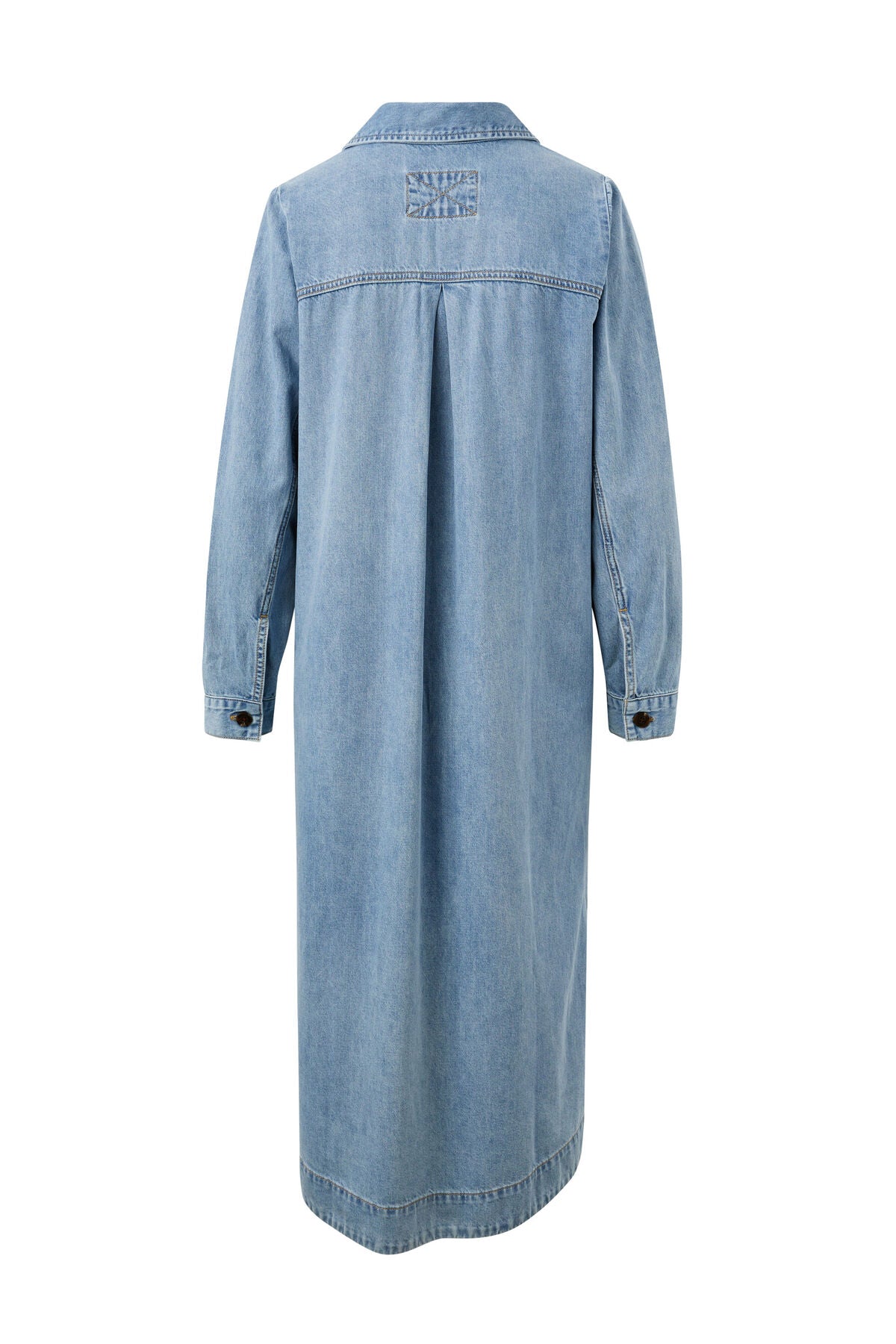 Rae Long Sleeve Midi Dress (Vintage Blue) - Something For Me​​