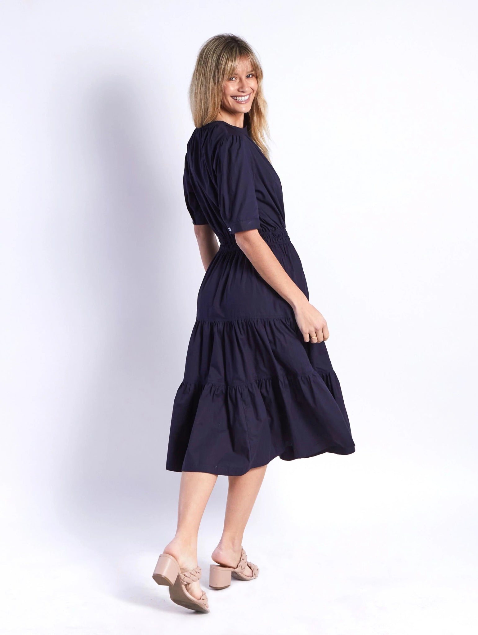 Riva Dress (Navy) - Something For Me​​