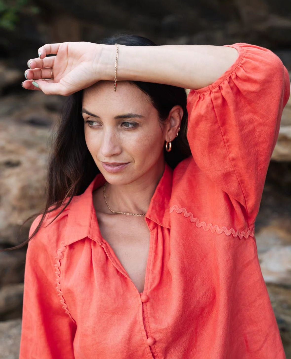 Roamer Top (Tangerine) - Something For Me​​