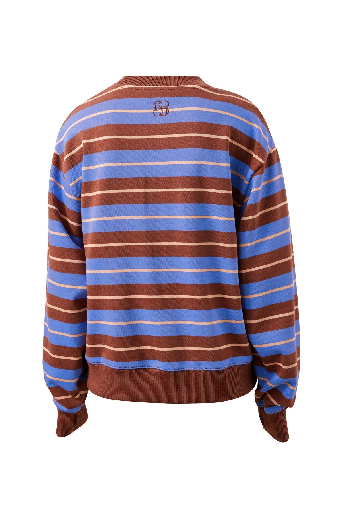 Romy Crew (Vintage Blue Pink Clay Burnt Toffee Stripe) - Something For Me​​