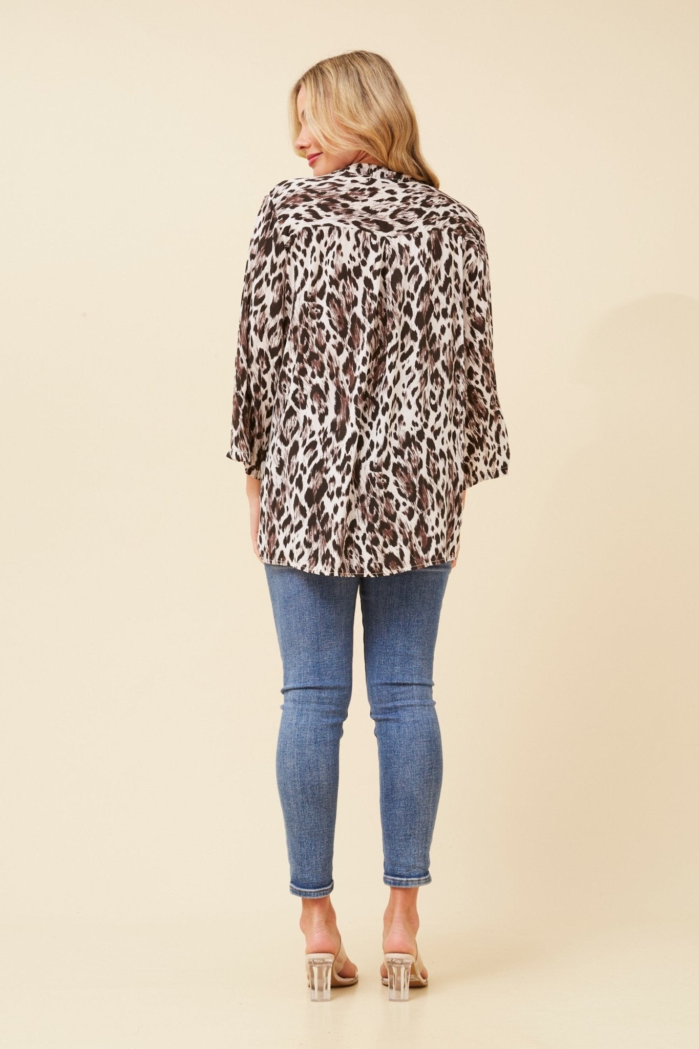 Rosetta Animal Print Top - Something For Me​​