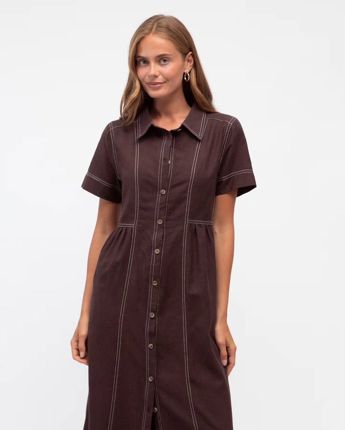 Sadie Dress (Chocolate) - Something For Me​​