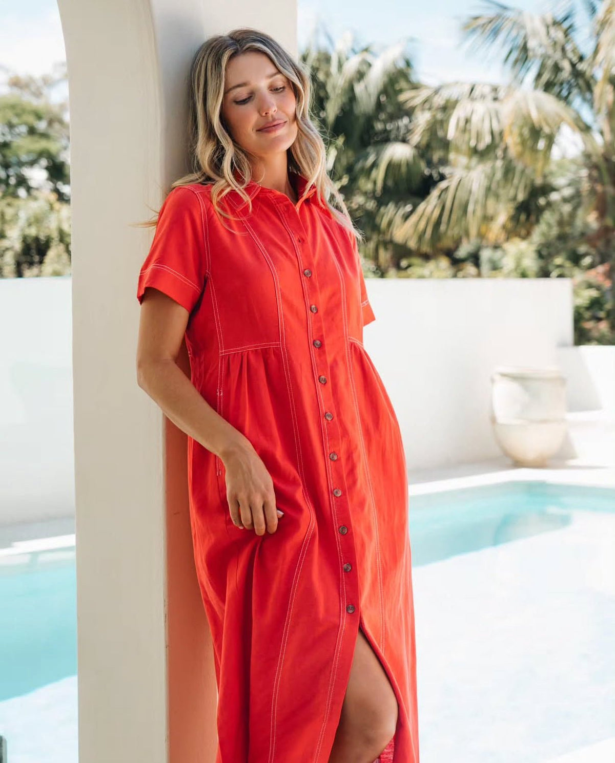 Sadie Dress (Red) - Something For Me​​