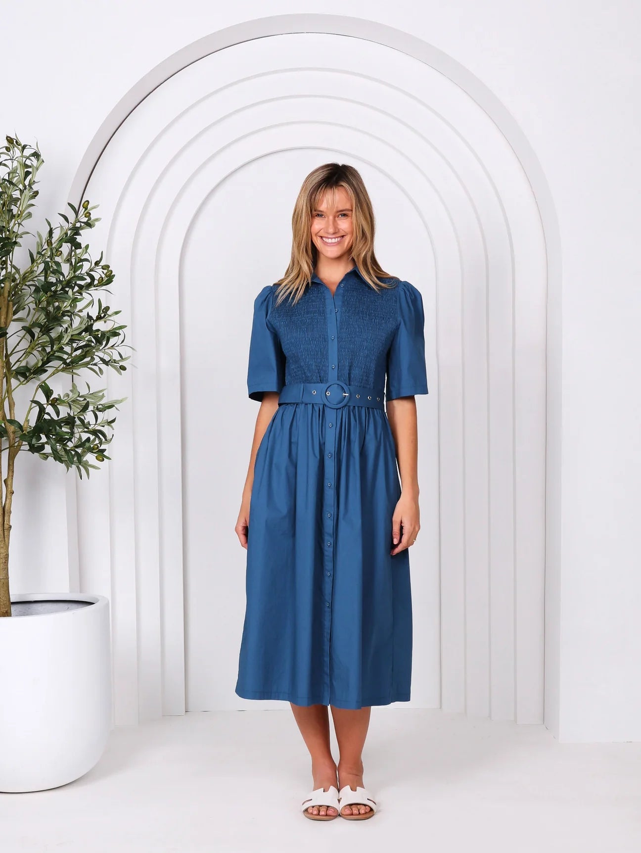 Sana Dress (Teal) - Something For Me​​