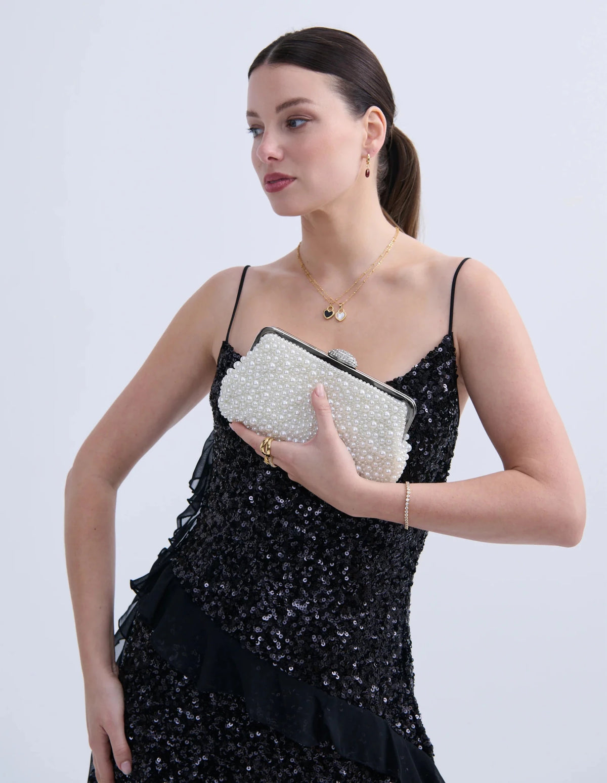 Sasha Pearl Clutch Bag - Something For Me​​