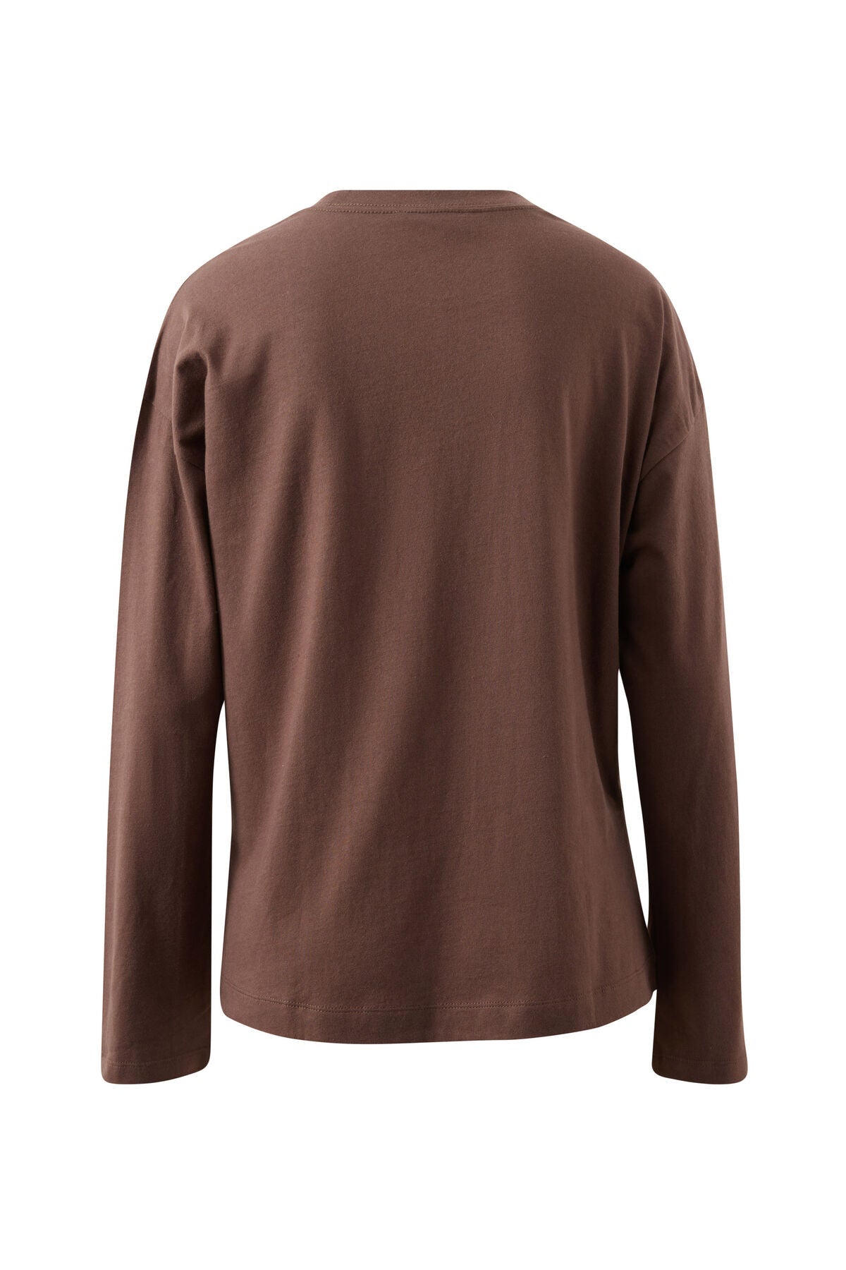 Scout Slouchy Long Sleeve Tee (Brunette Brown) - Something For Me​​
