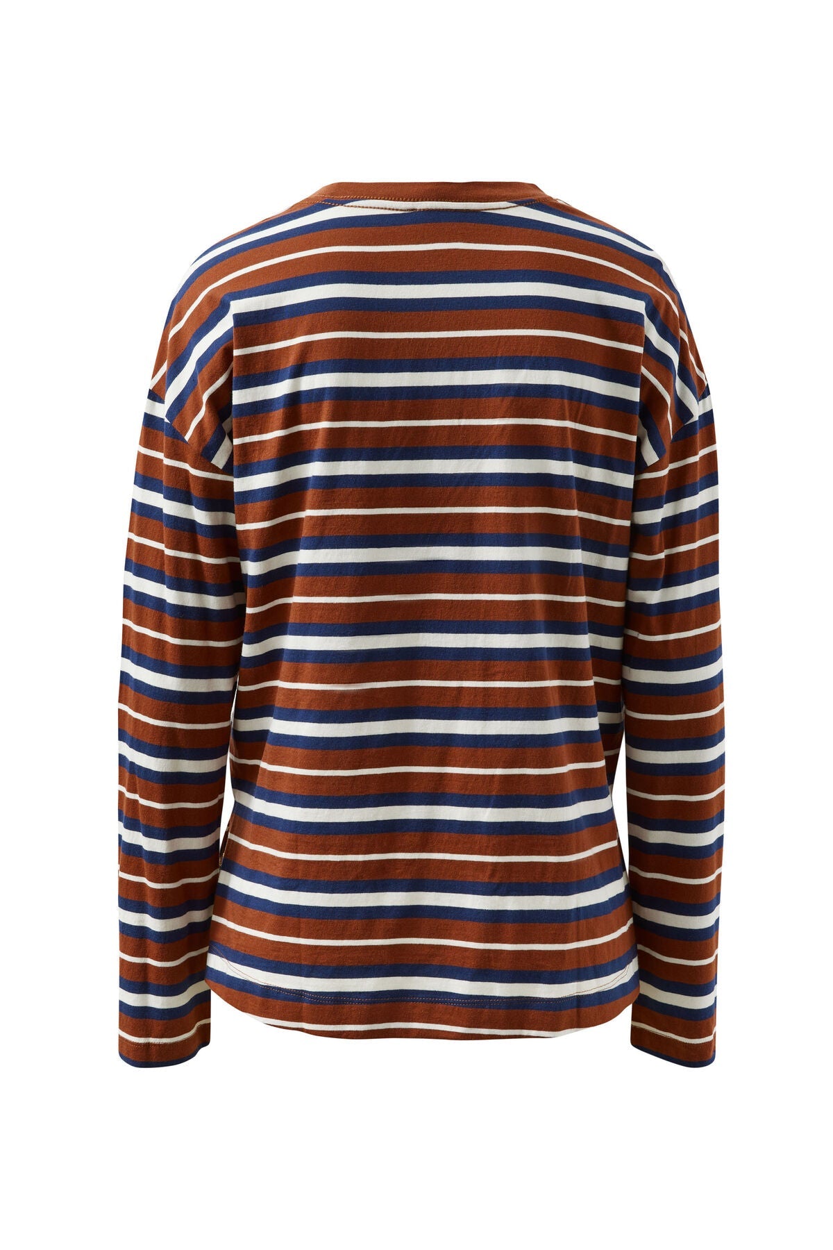Scout Slouchy Long Sleeve Tee (Ginger/Heritage Navy Stripe) - Something For Me​​