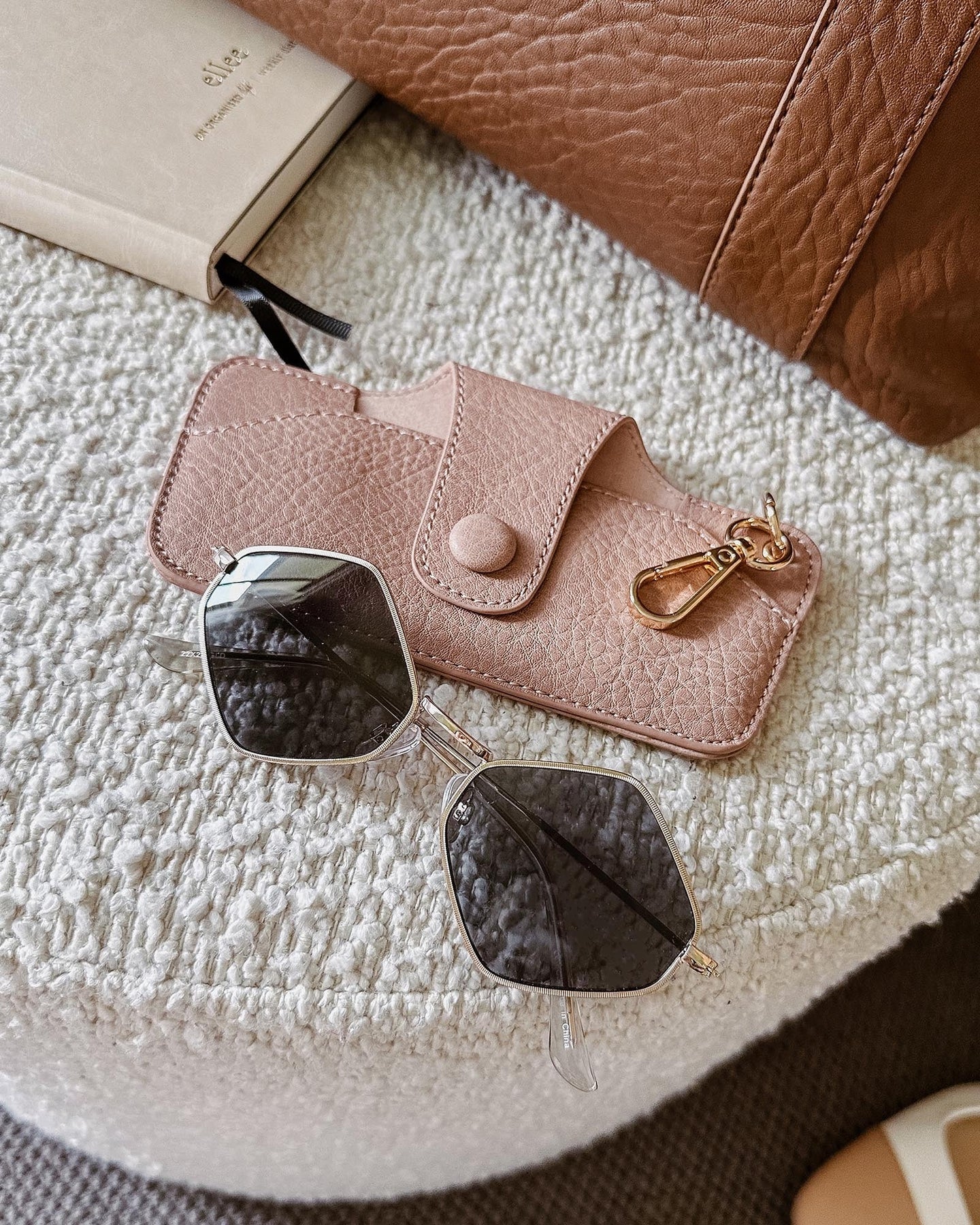 Skittle Sunglass Case (Blush) - Something For Me​​