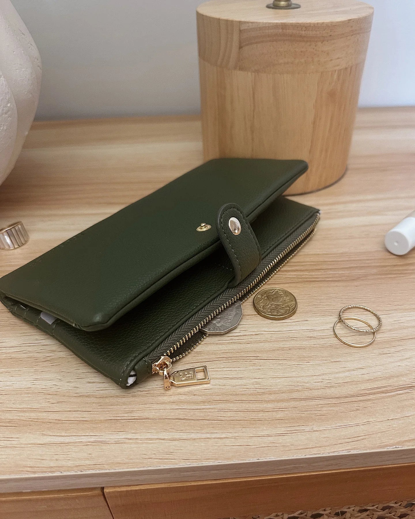 Stella Wallet (Olive) - Something For Me​​