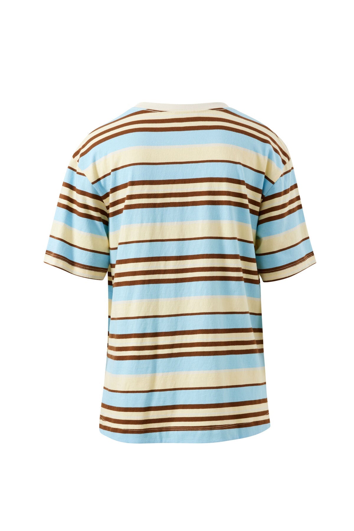 Stevie Slouchy Tee (Butter/Toffee/Fresh Blue Stripe) - Something For Me​​