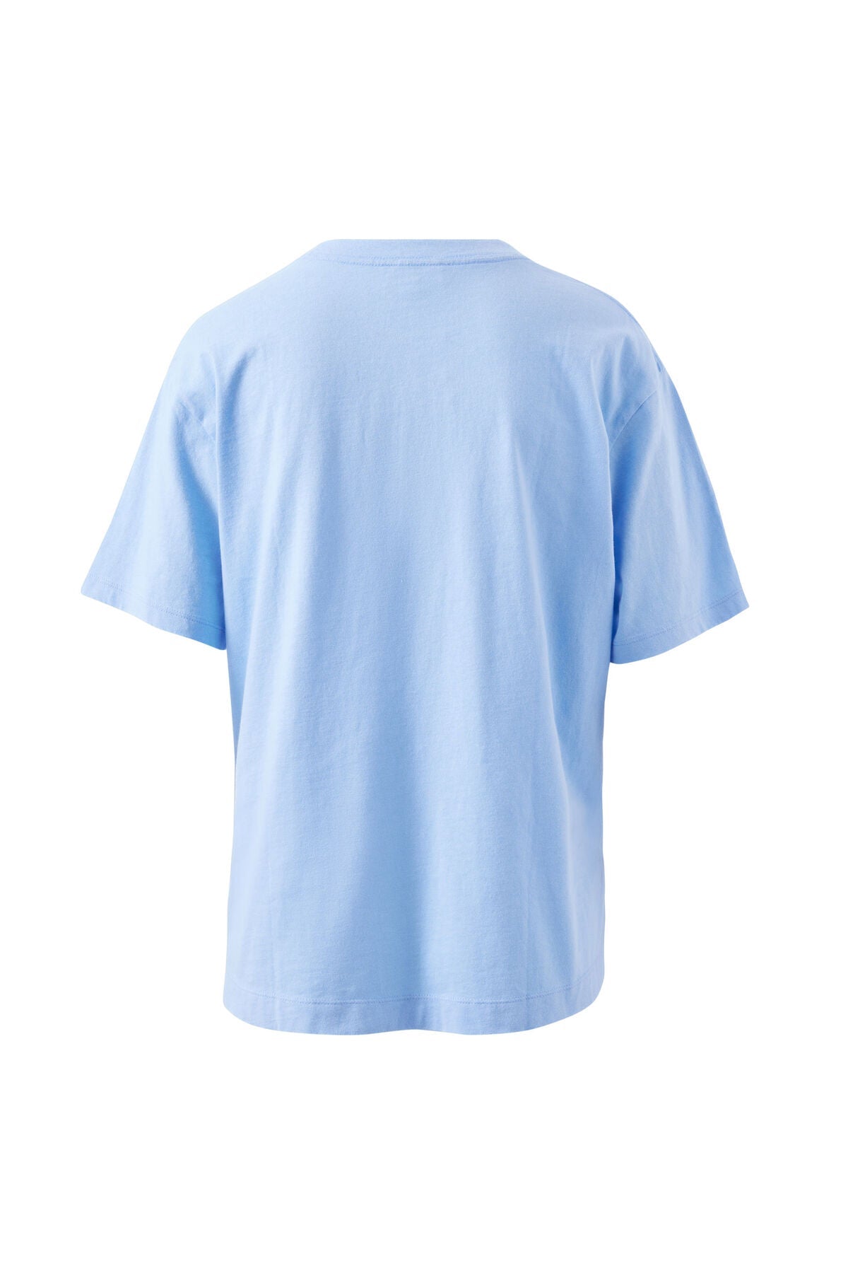 Stevie Slouchy Tee (Powder Blue/Chocolate Varsity) - Something For Me​​