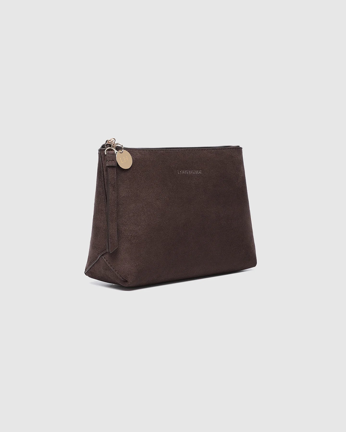 The Everyday Suedette Pouch (Chocolate) - Something For Me​​