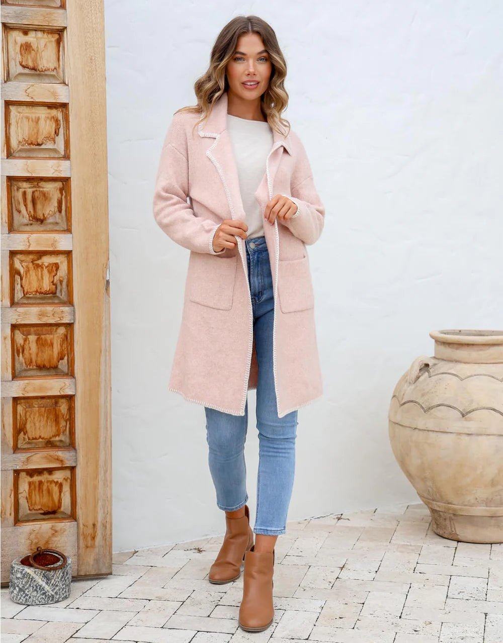 Thea Cardigan (Pink) - Something For Me​​