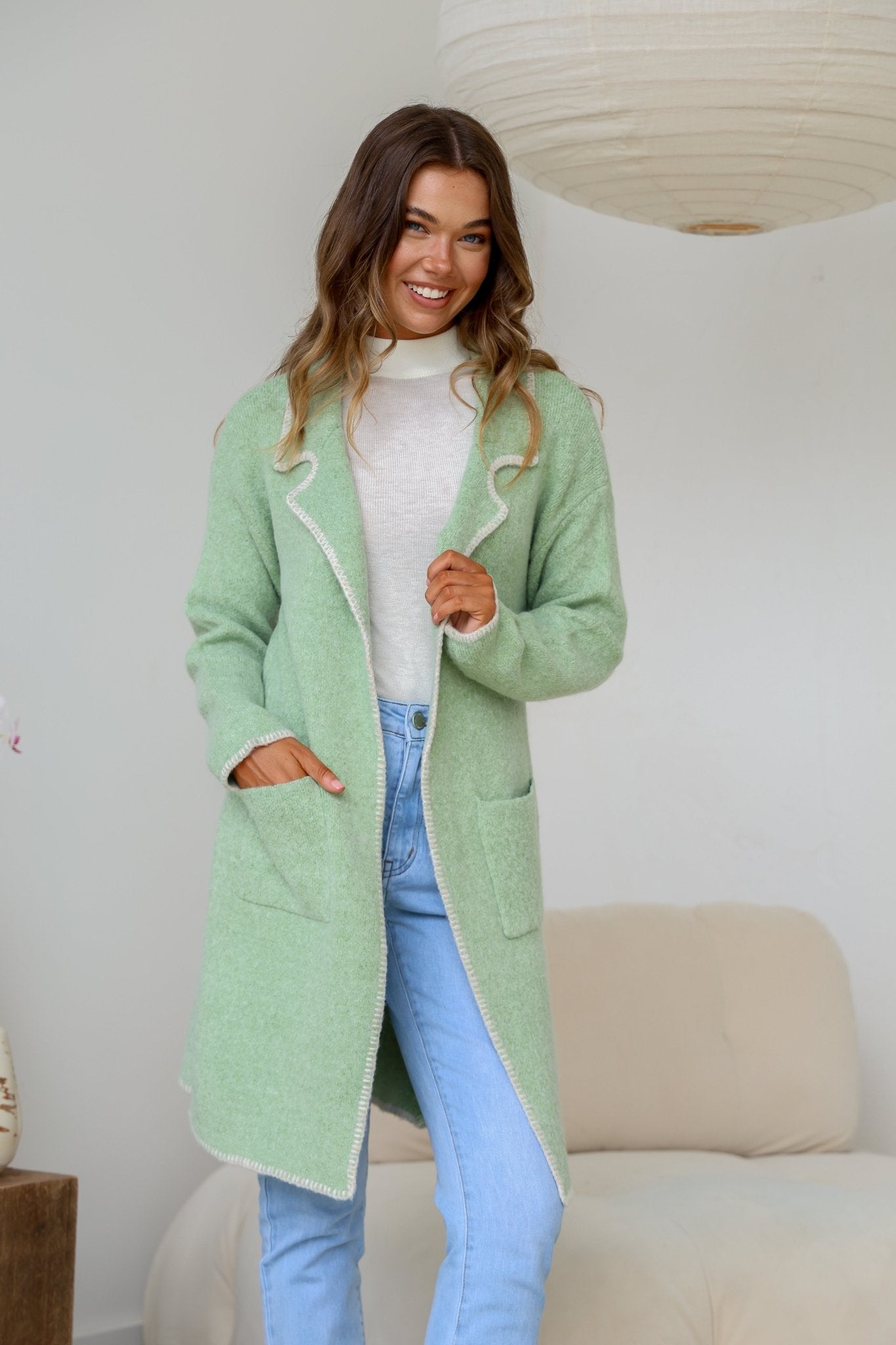 Thea Cardigan (Sage) - Something For Me​​
