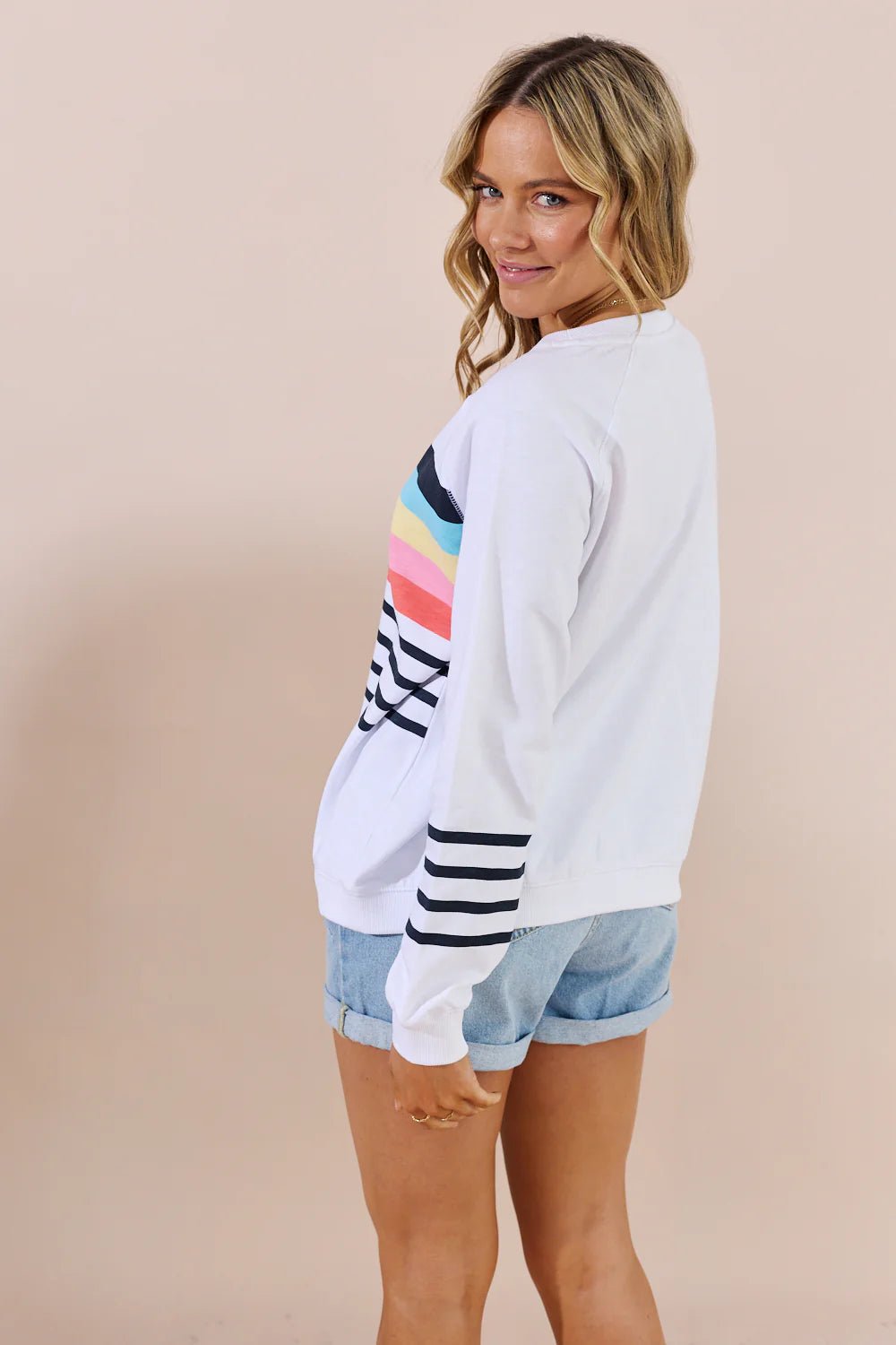 Viktoria Sweater (White) - Something For Me​​