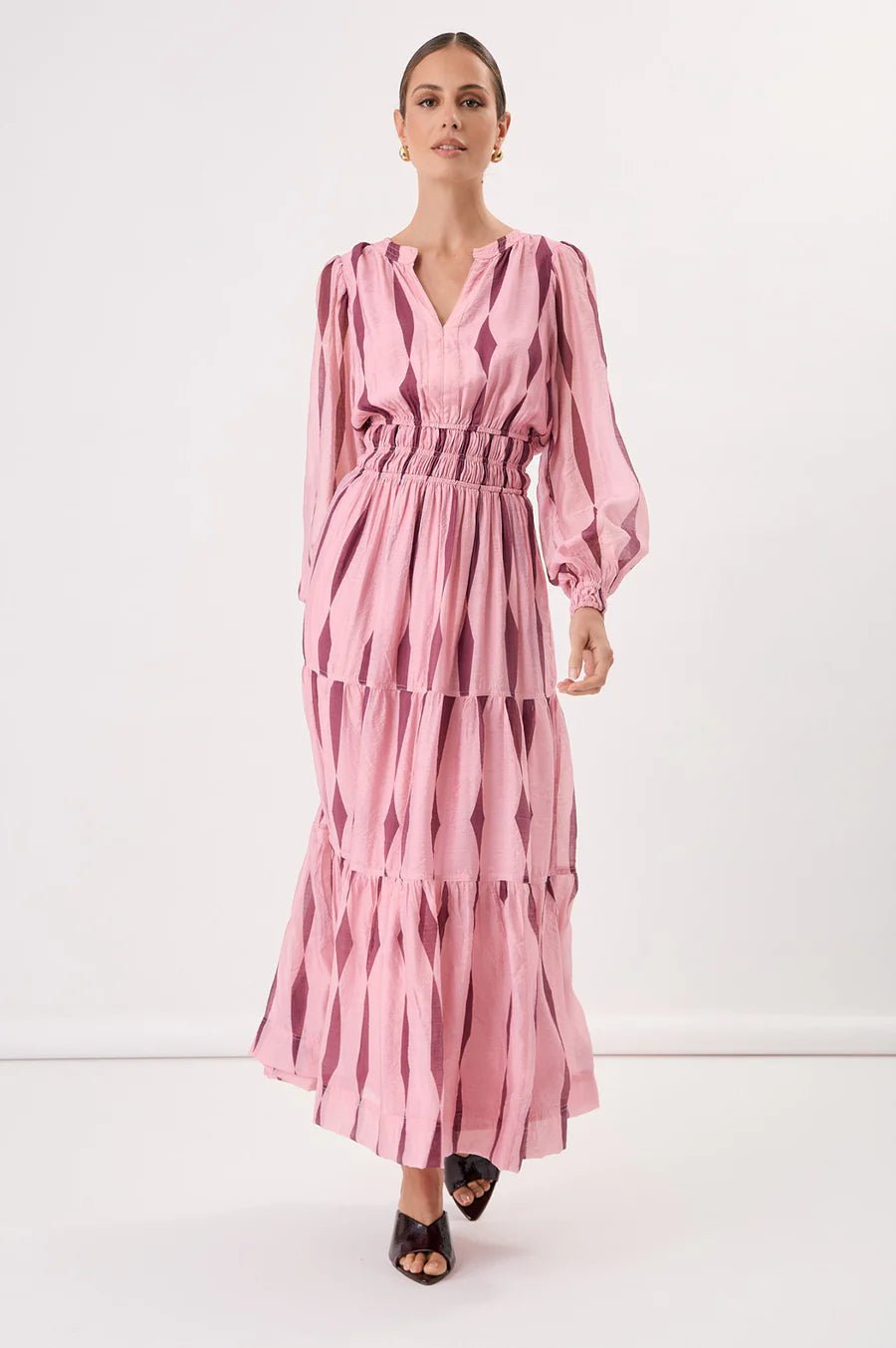 Violette San Lorenzo Print Dress (Print) - Something For Me​​