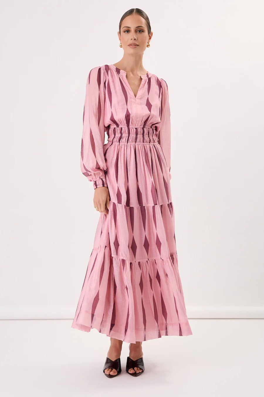 Violette San Lorenzo Print Dress (Print) - Something For Me​​