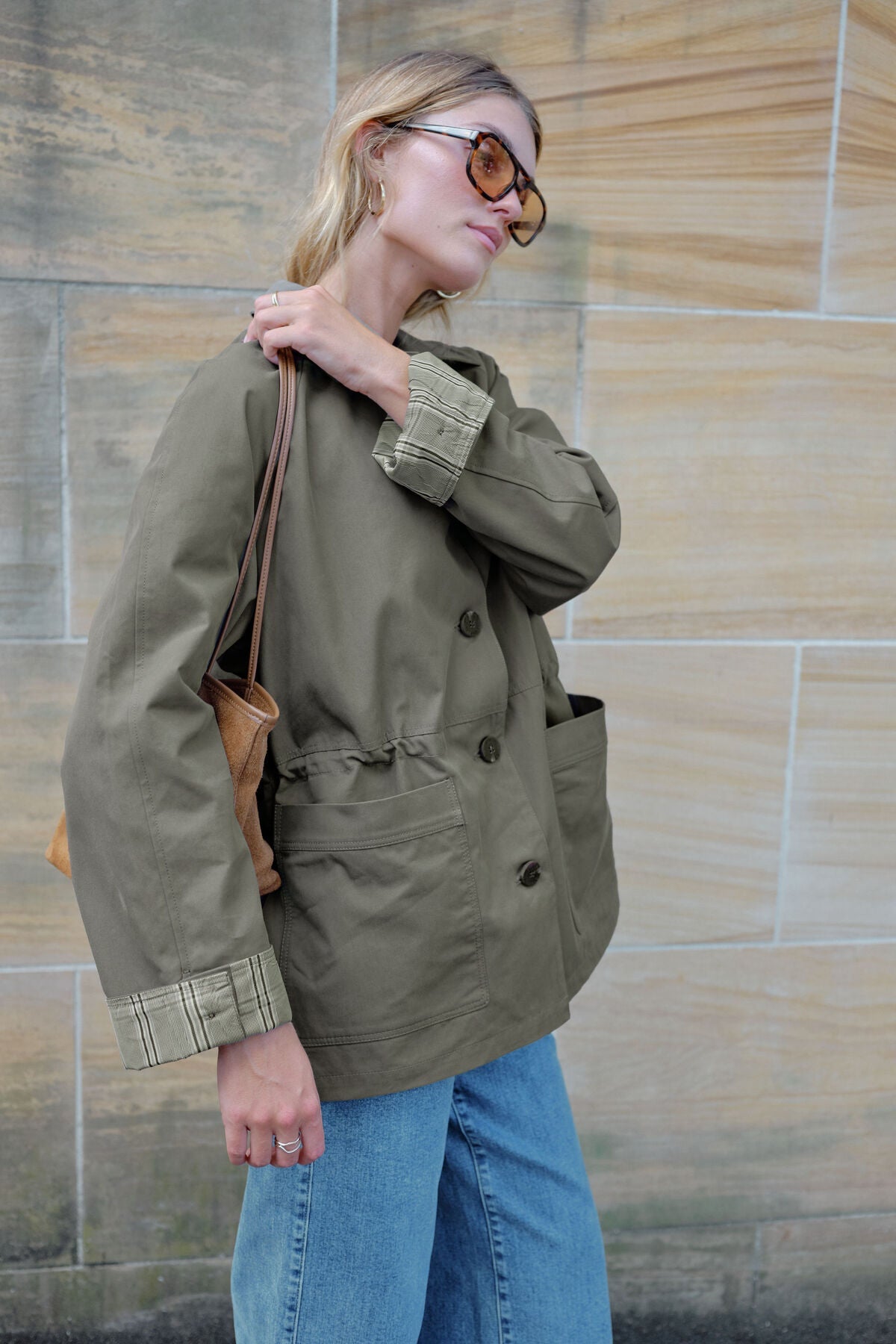 Weekender Jacket (Moss) - Something For Me​​