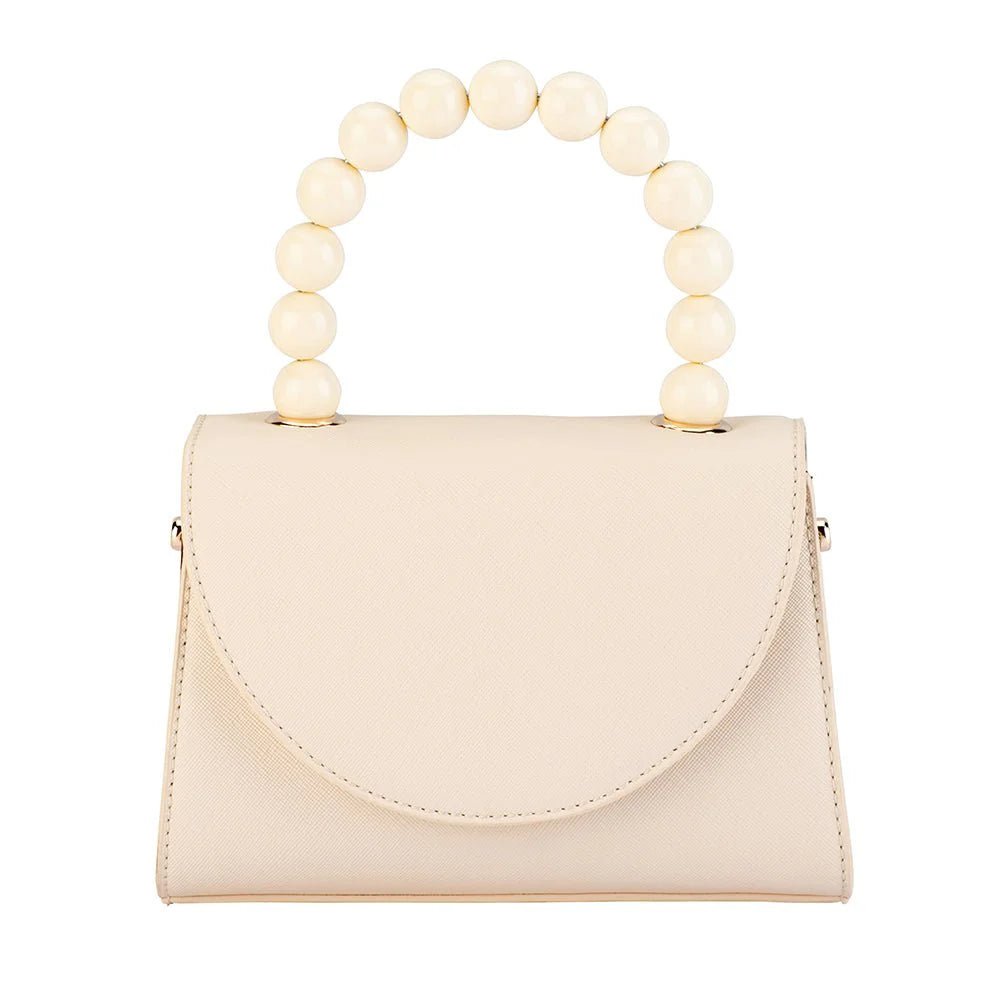 Wendy Acrylic Bead Bag (Natural) - Something For Me​​