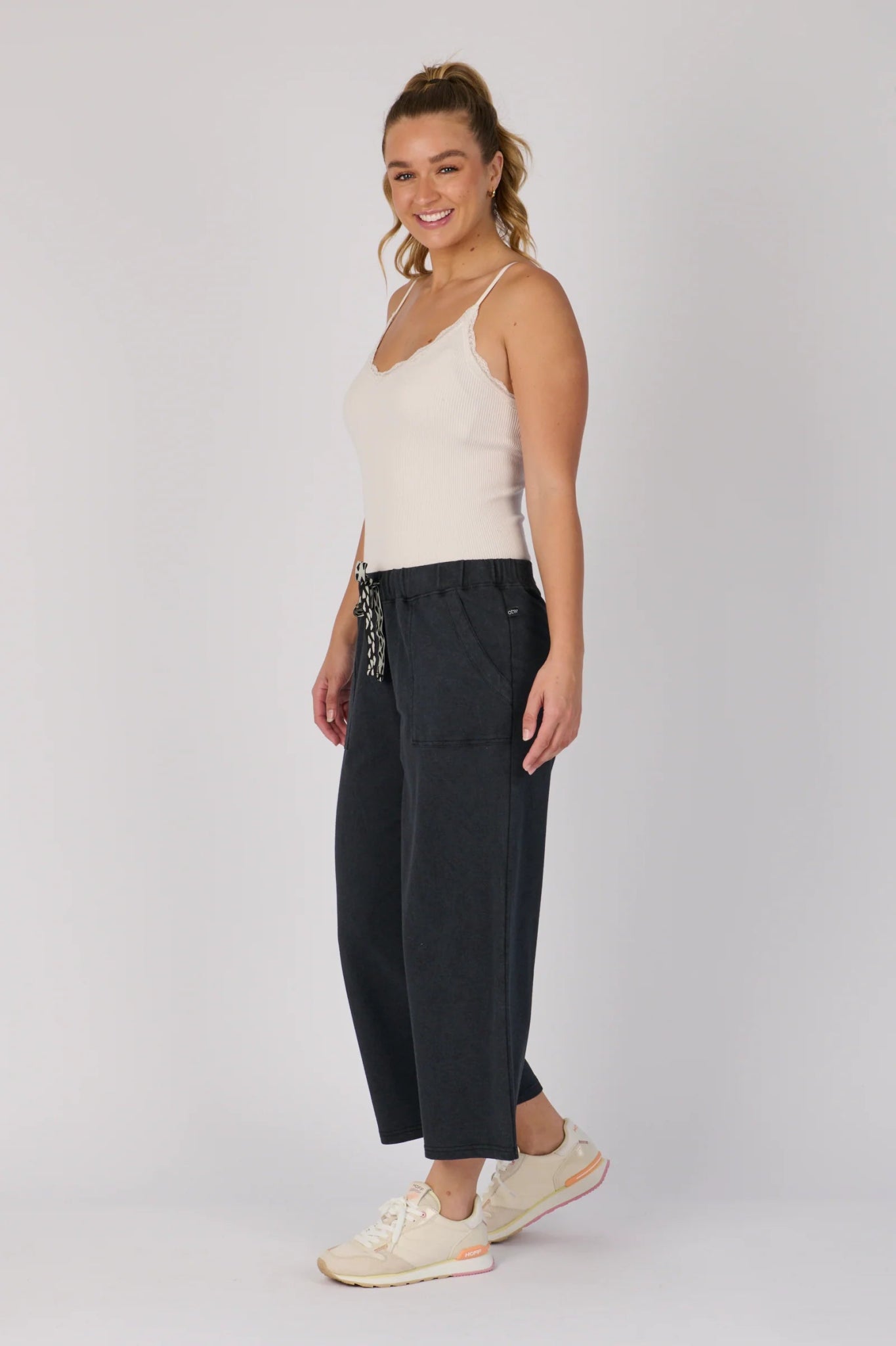 Wide Leg Cullotte (Black) - Something For Me​​