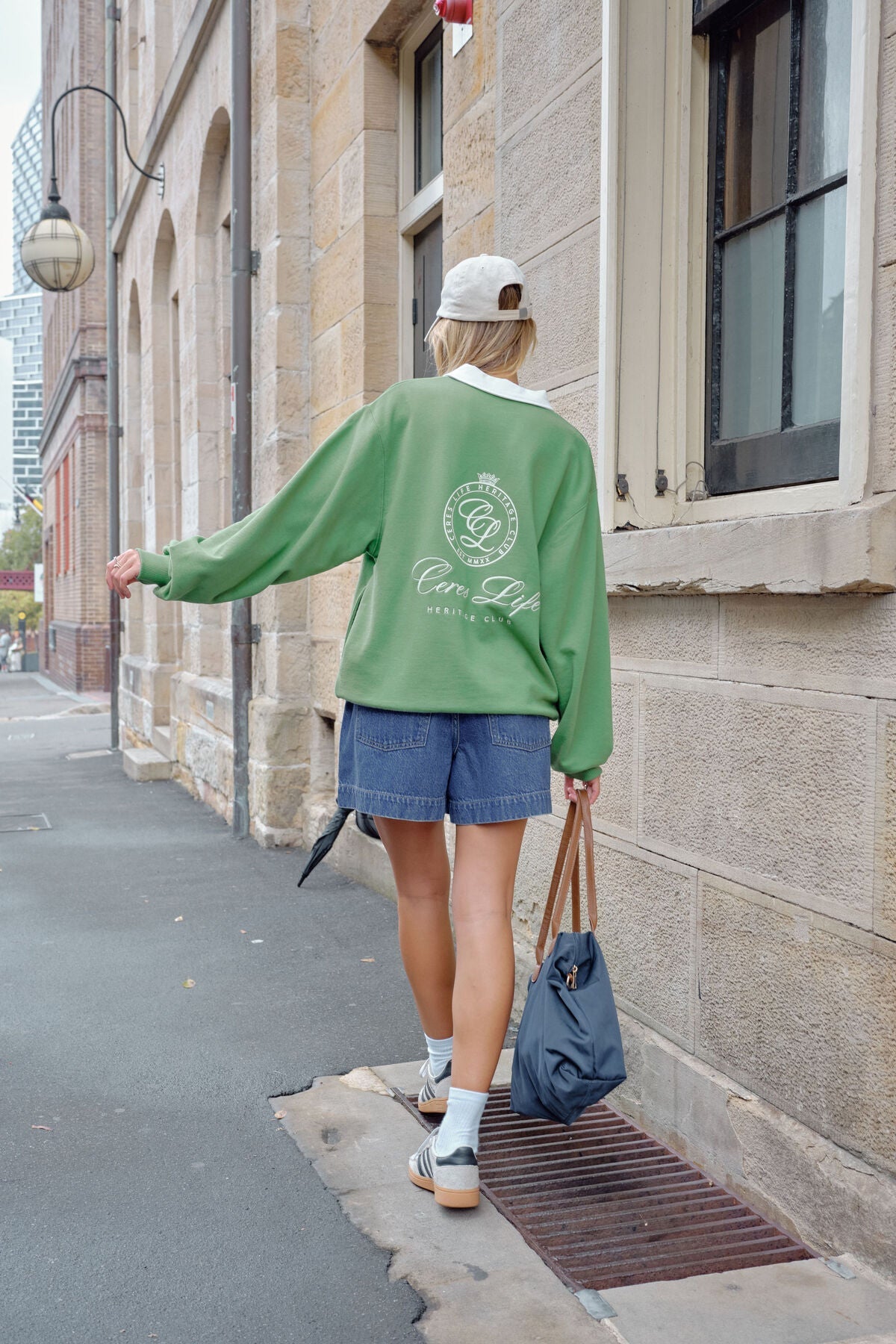 Wren Rugby Sweat (Pistachio White Club Logo) - Something For Me​​