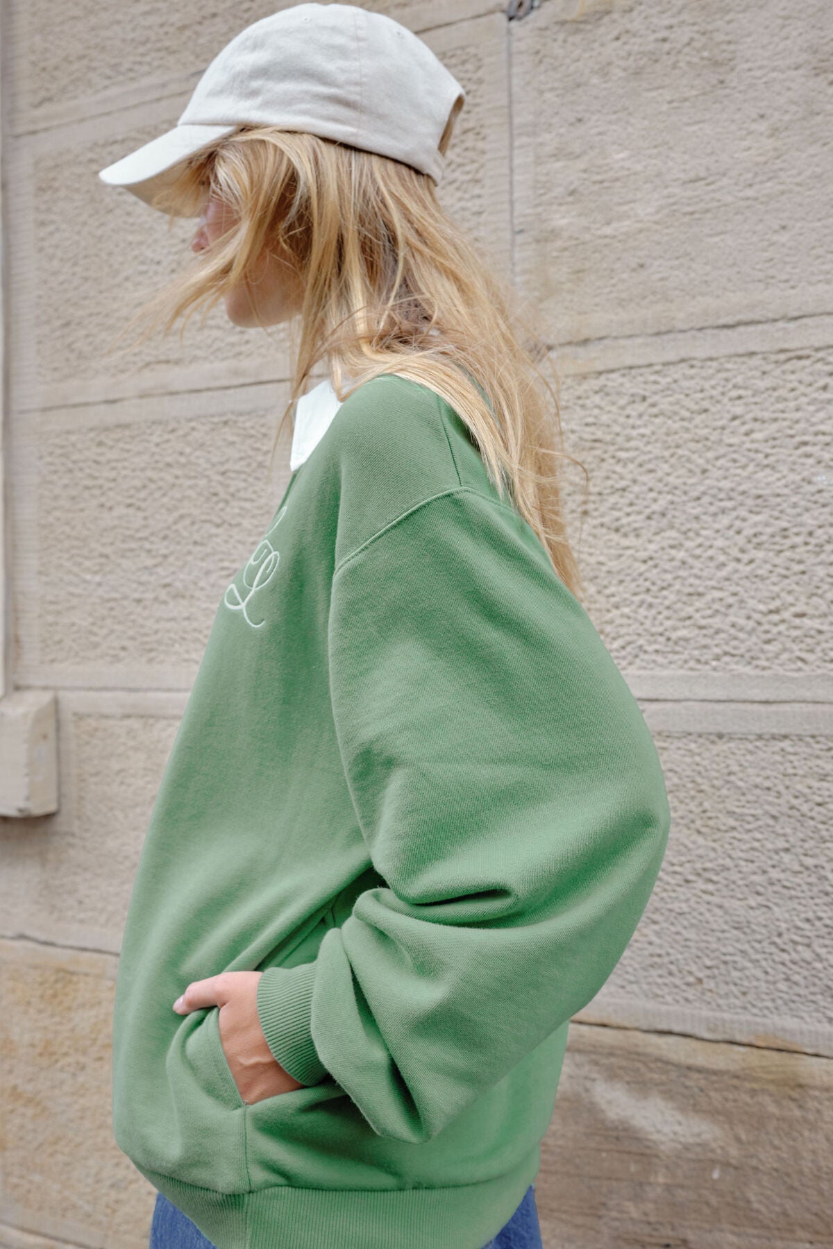Wren Rugby Sweat (Pistachio White Club Logo) - Something For Me​​