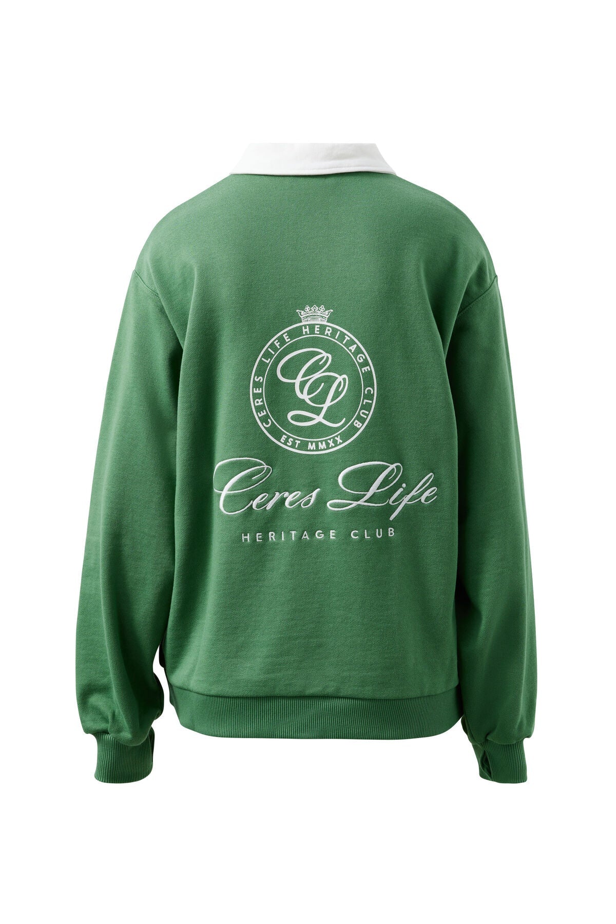 Wren Rugby Sweat (Pistachio White Club Logo) - Something For Me​​