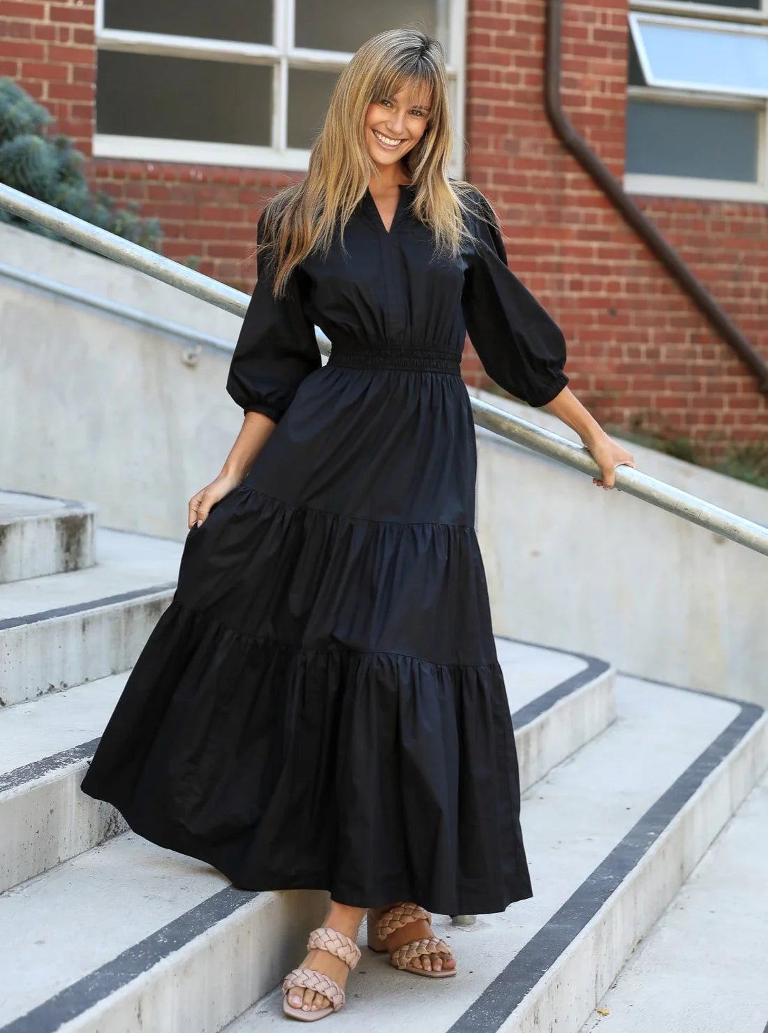 Zara Dress (Black) - Something For Me​​