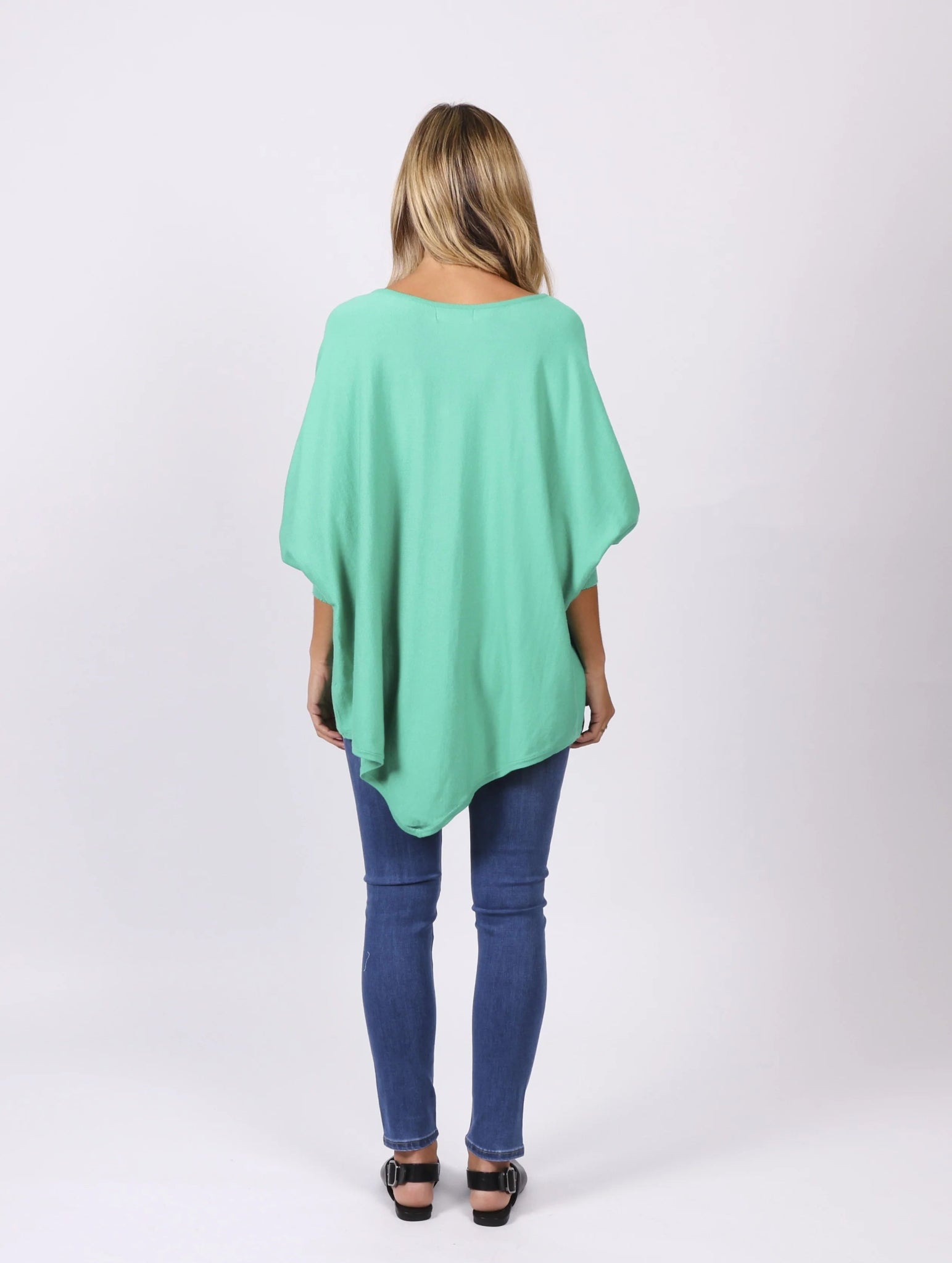 Zoe Oversized Knit Top (Green) - Something For Me​​