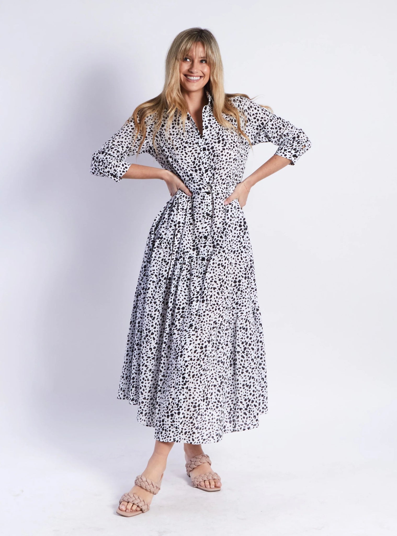 Zoe Shirt Dress (Cheetah) - Something For Me​​