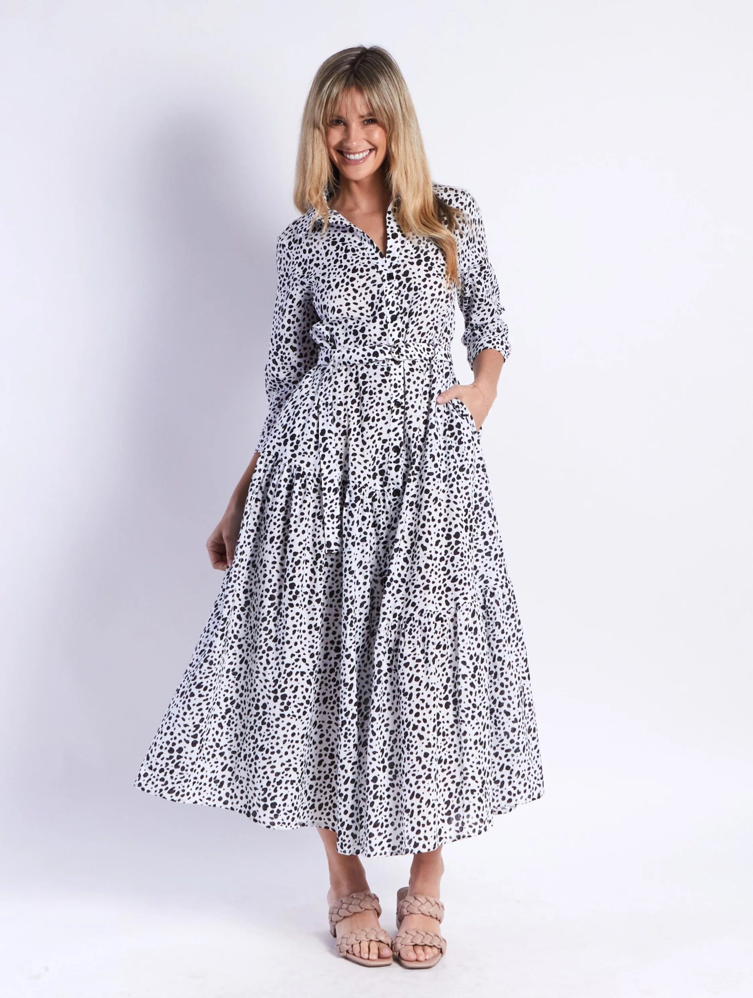 Zoe Shirt Dress (Cheetah) - Something For Me​​