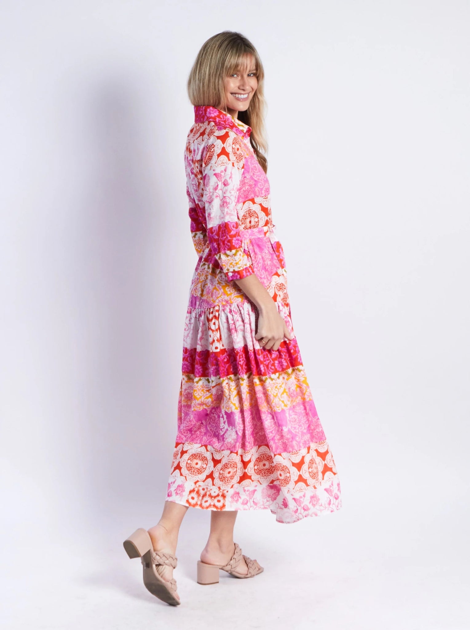 Zoe Shirt Dress (Floral) - Something For Me​​