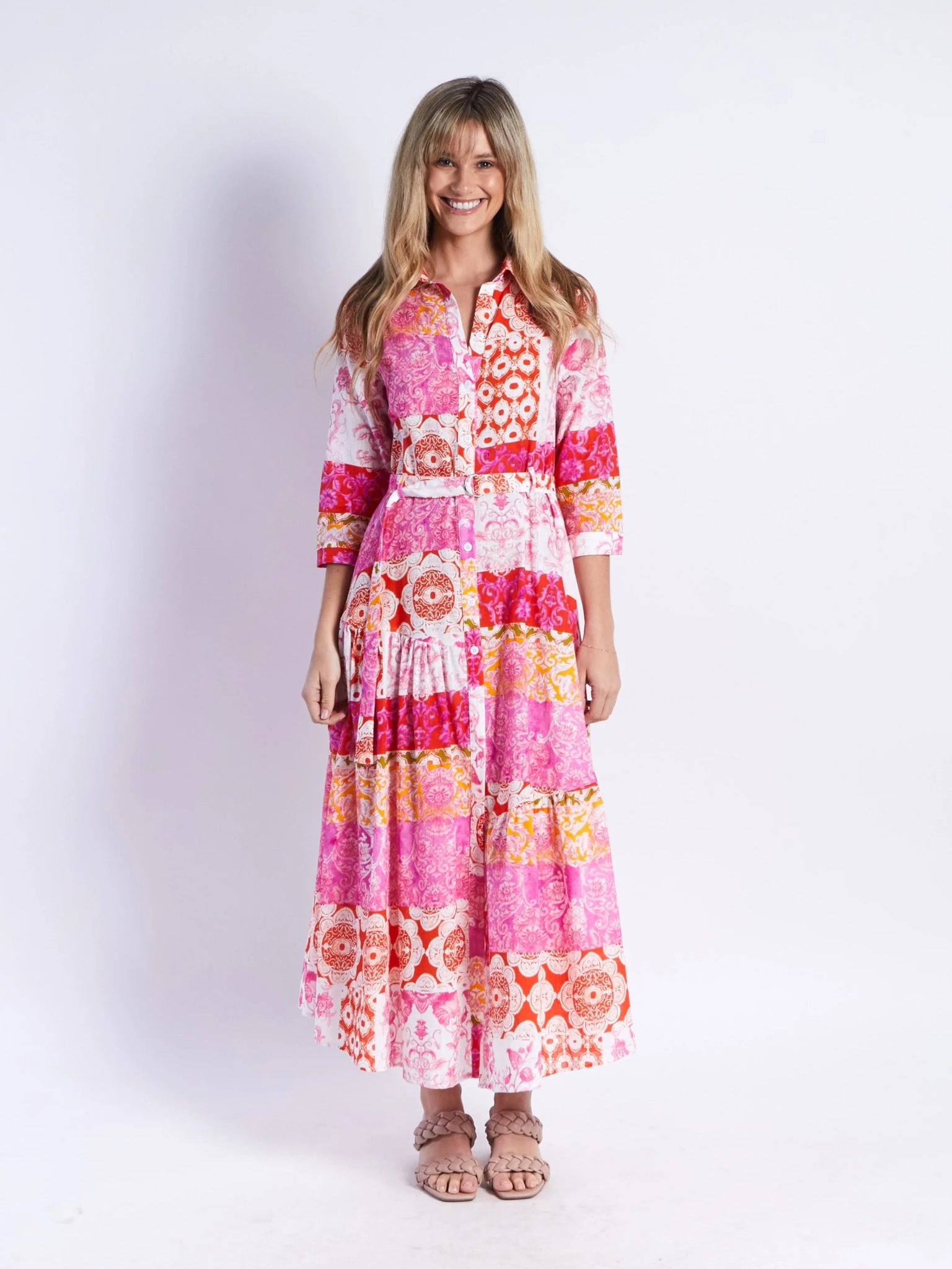 Zoe Shirt Dress (Floral) - Something For Me​​