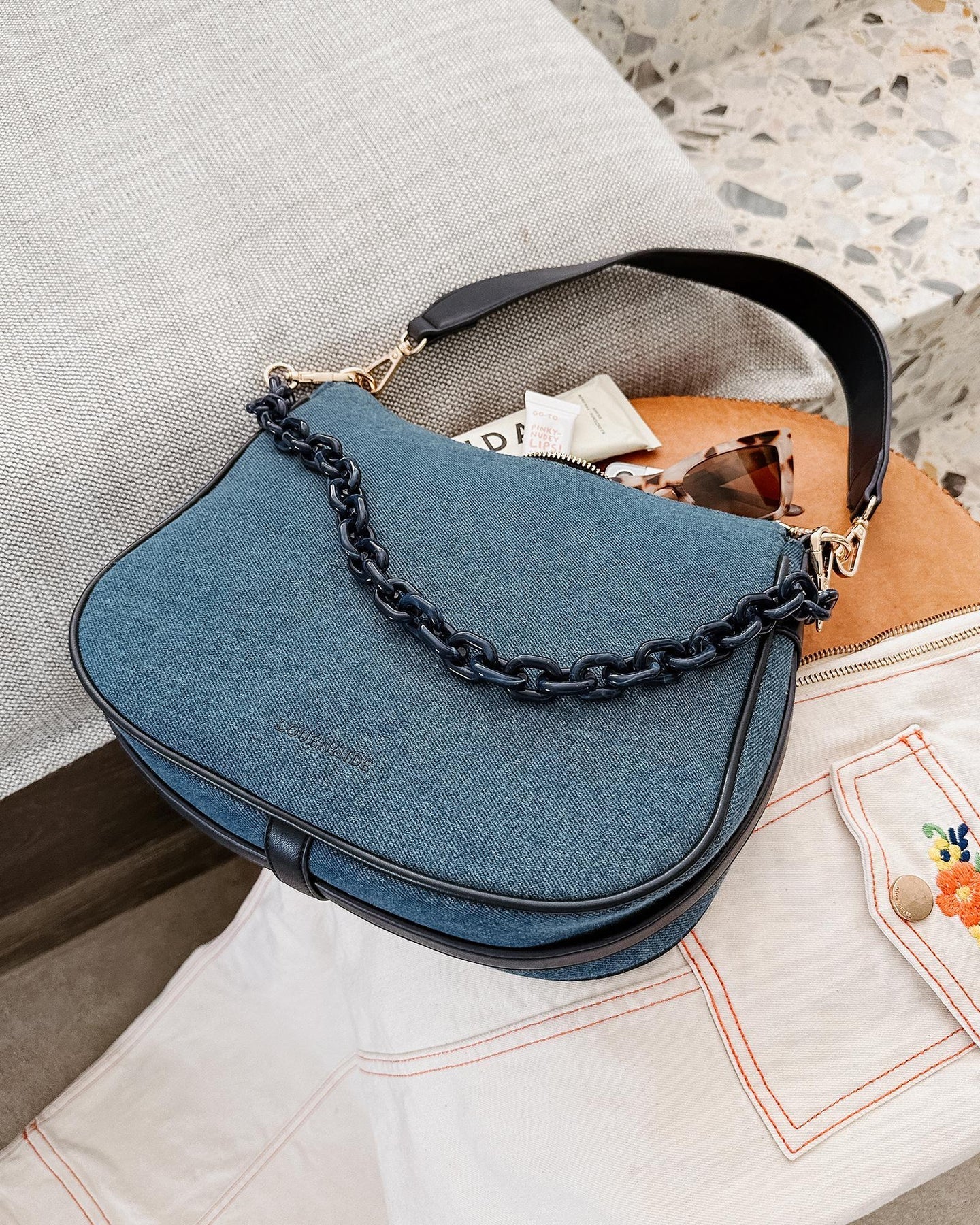 Alanis Shoulder Bag (Denim) - Something For Me​​