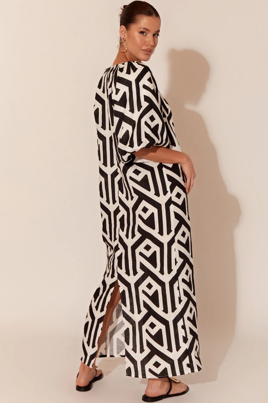 Annora Geometric Dress (Print) - Something For Me​​