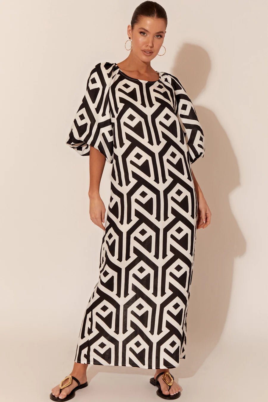 Annora Geometric Dress (Print) - Something For Me​​