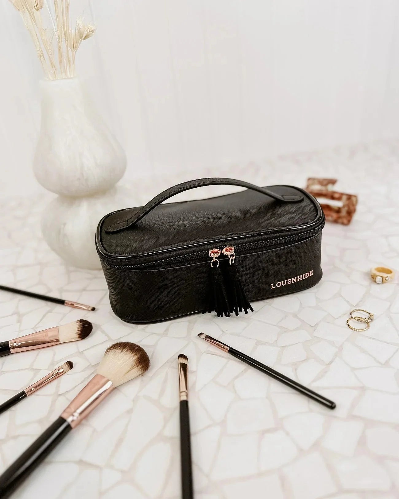 Fifi Cosmetic Case (Black) - Something For Me​​