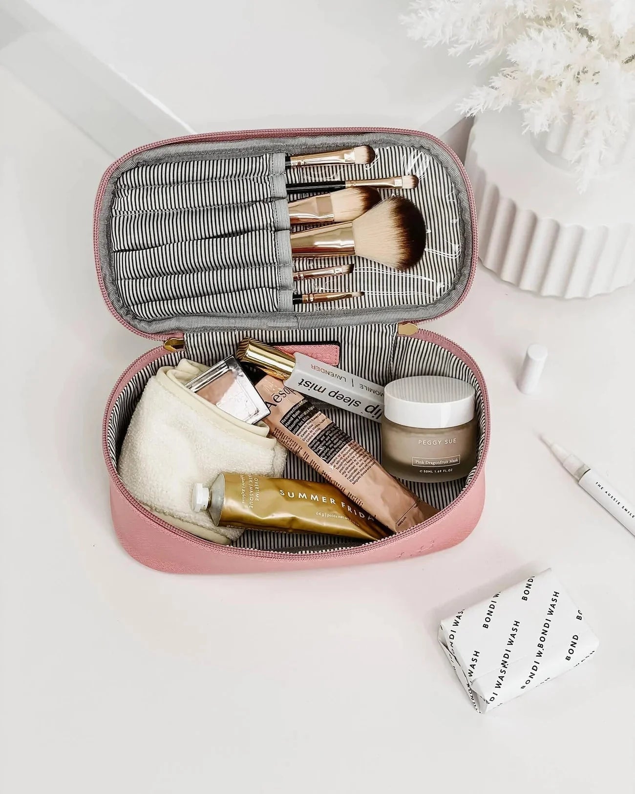 Fifi Cosmetic Case (Bubblegum Pink) - Something For Me​​