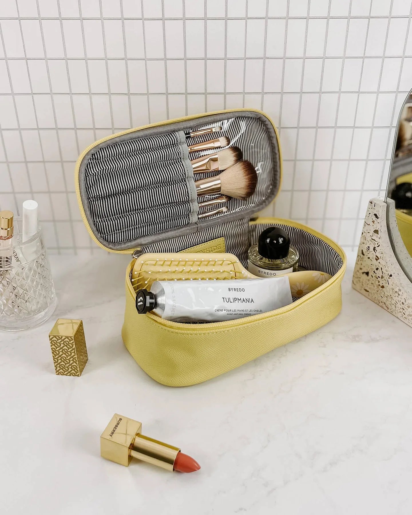 Fifi Cosmetic Case (Lemon) - Something For Me​​