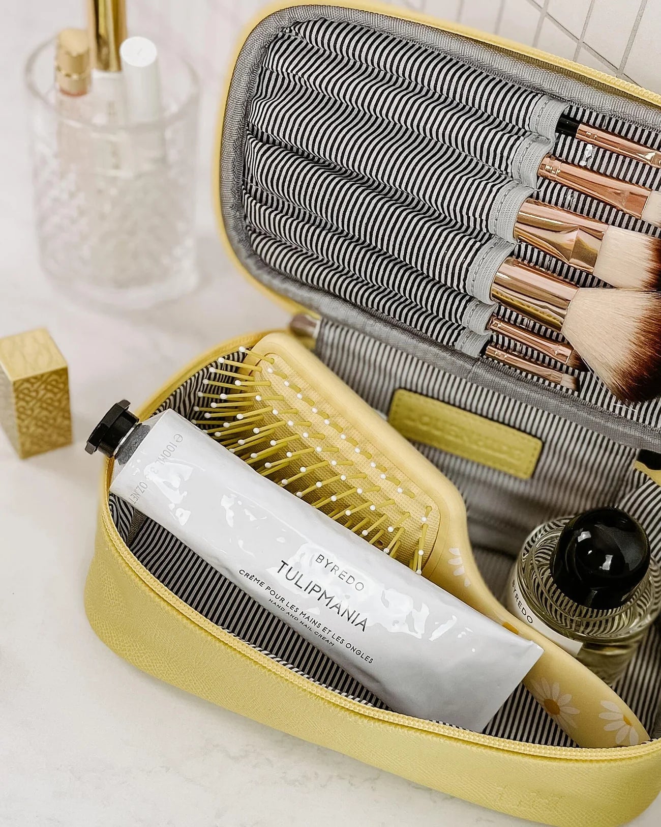 Fifi Cosmetic Case (Lemon) - Something For Me​​
