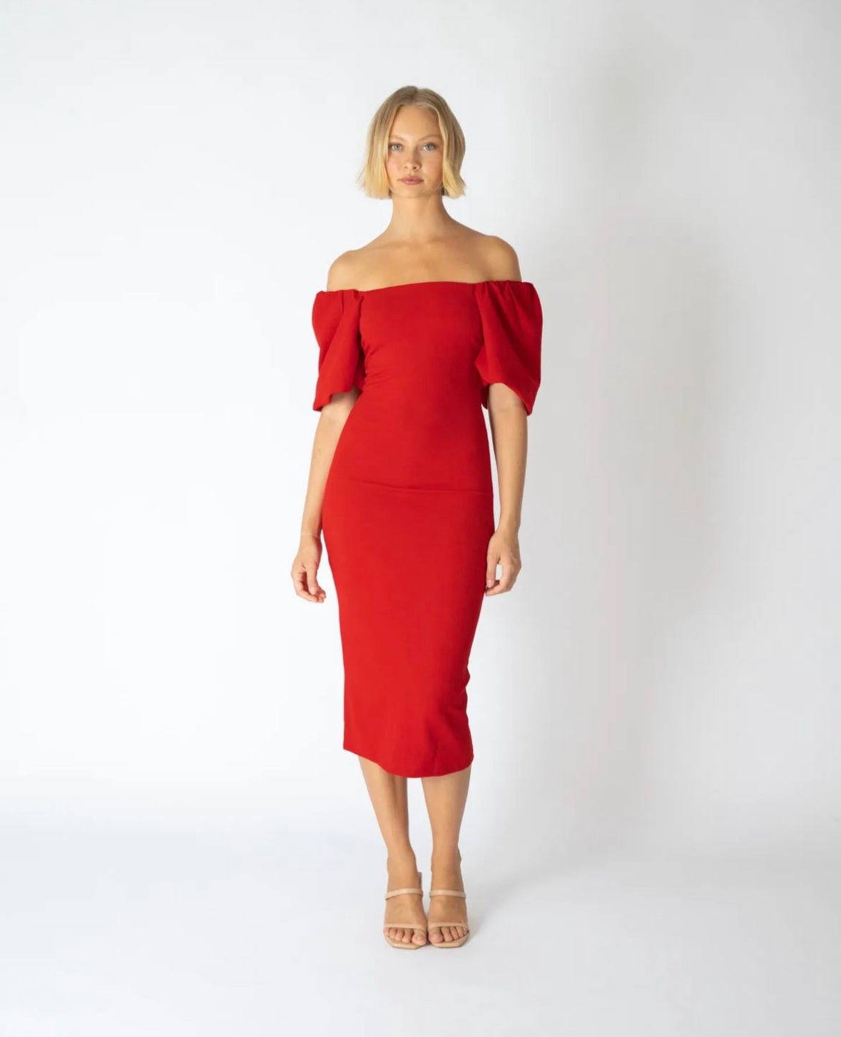 Ivy Dress (Red) - Something For Me​​