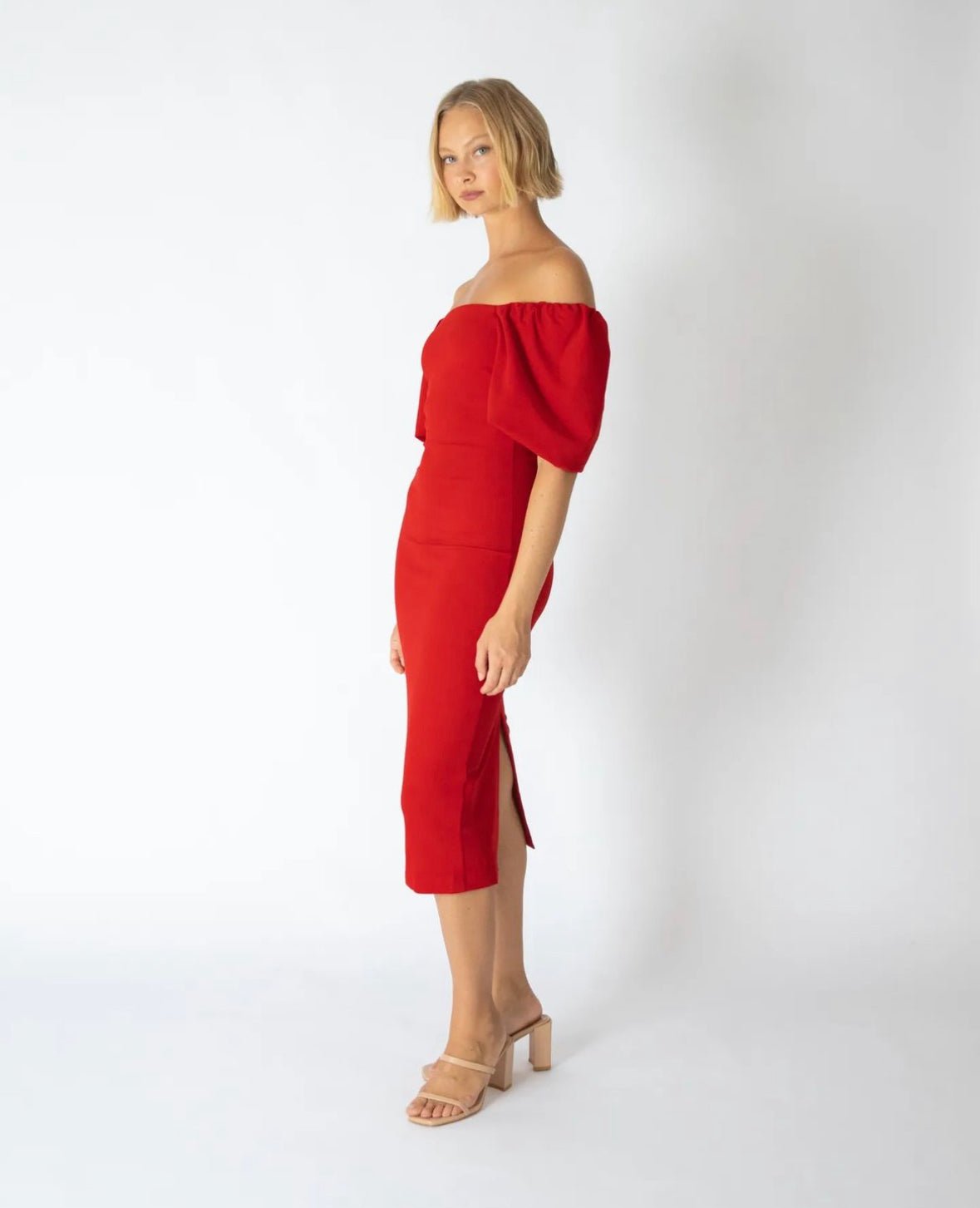 Ivy Dress (Red) - Something For Me​​
