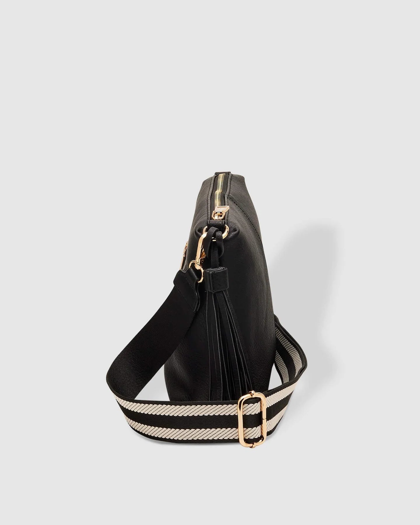 Kasey Crossbody Bag (Black Stripe) - Something For Me​​