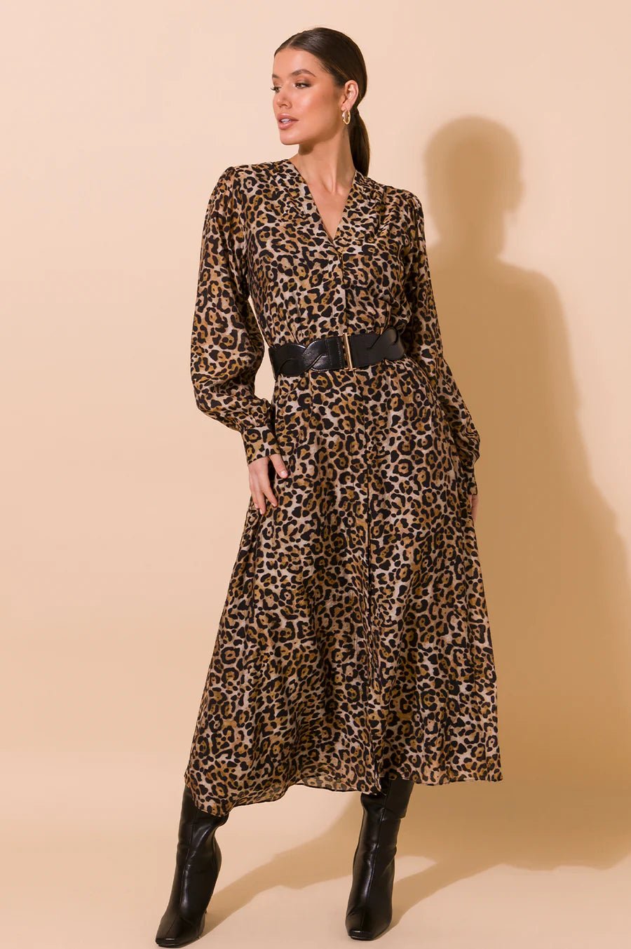 Lara Animal Dress (Leopard) - Something For Me​​