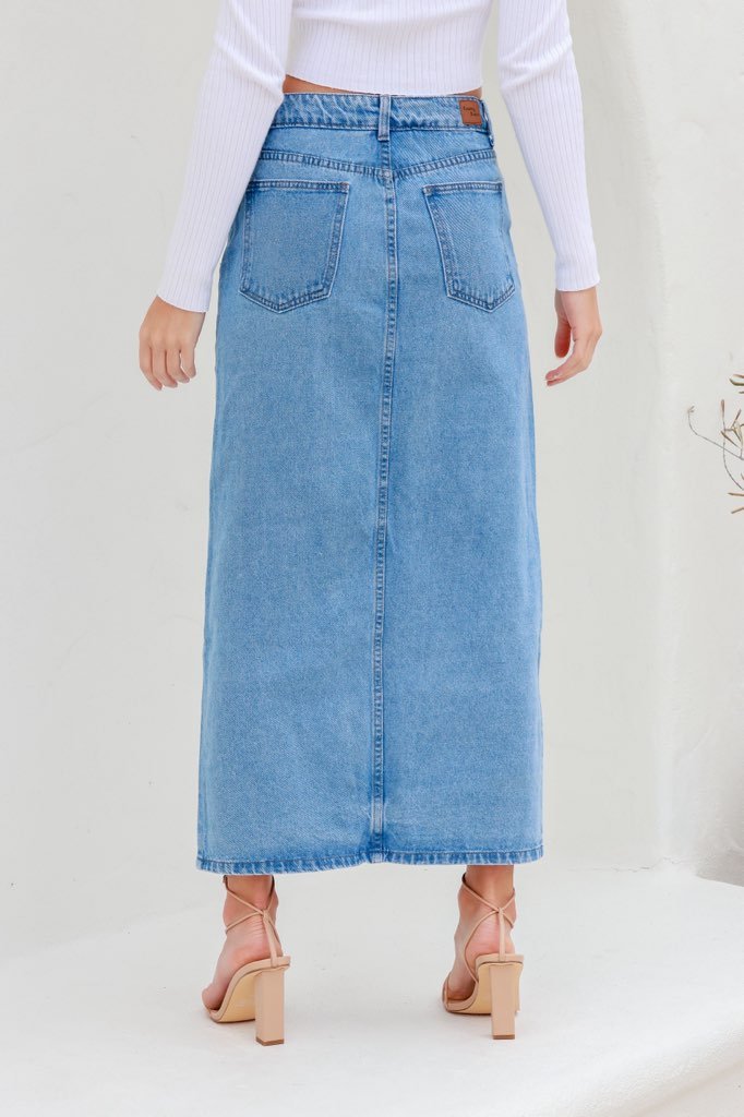 Lucy Skirt (Light Blue) - Something For Me​​