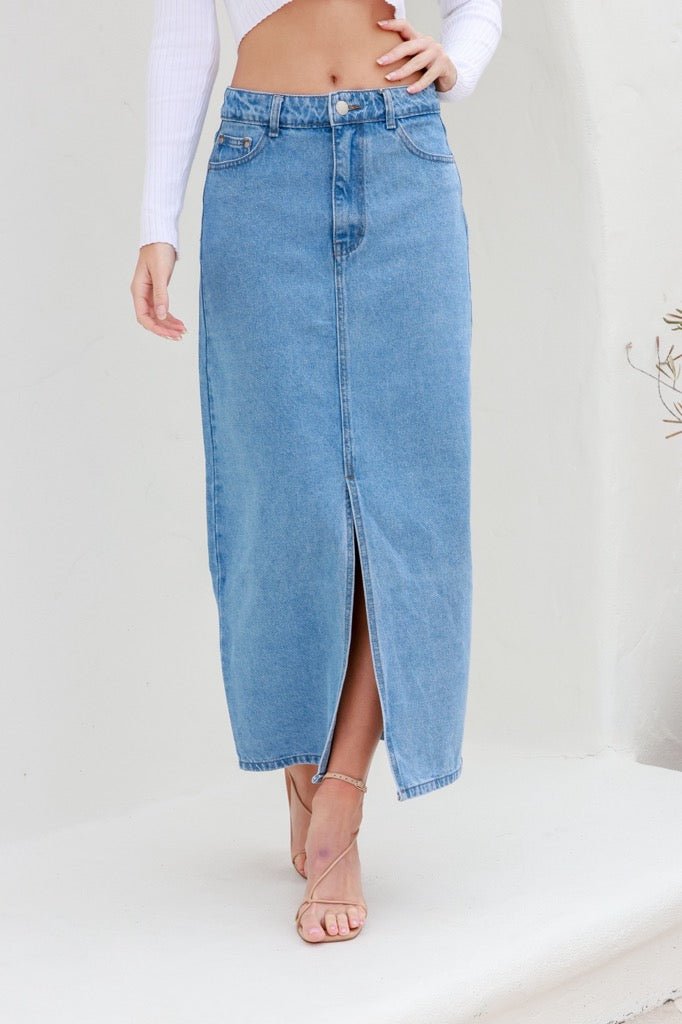 Lucy Skirt (Light Blue) - Something For Me​​