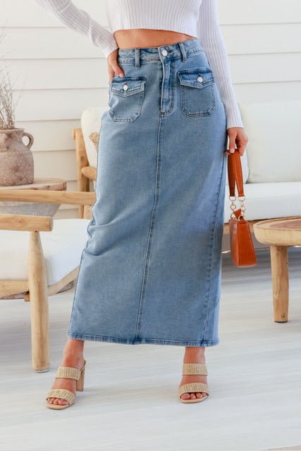 Melanie Denim Skirt - Something For Me​​