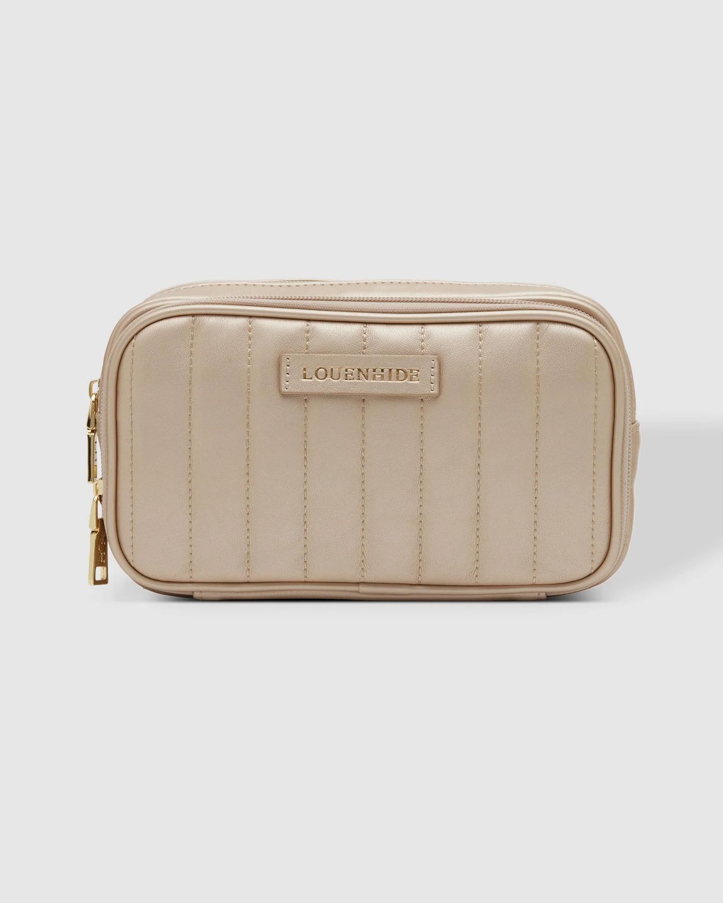 Rosie Makeup Case (Champagne) - Something For Me​​
