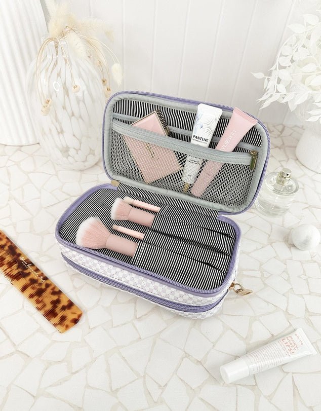 Rosie Makeup Case (Lilac) - Something For Me​​