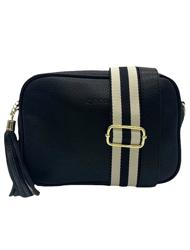 Ruby Sports Cross Body Bag (Black) - Something For Me​​